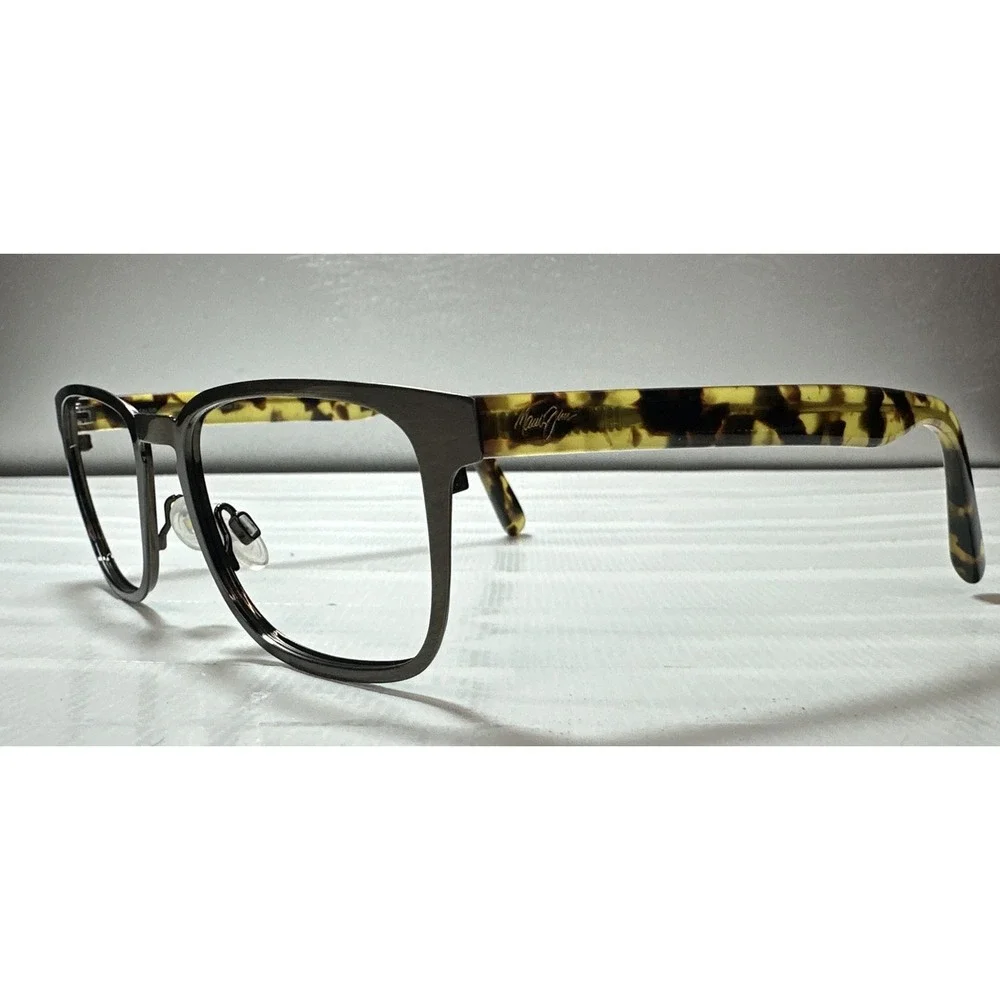 Maui Jim Eyeglasses Woman's Brown Tortoise Frames Mj752 50()19 152